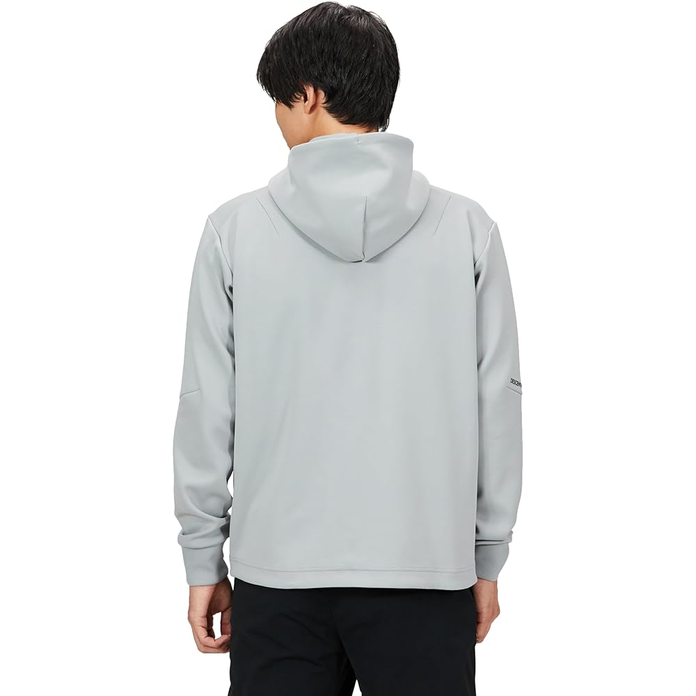 [DESCENTE] Sweatshirt, Open Front, Water Absorbent, Windproof, Stretch, Running, Walking, Pocket