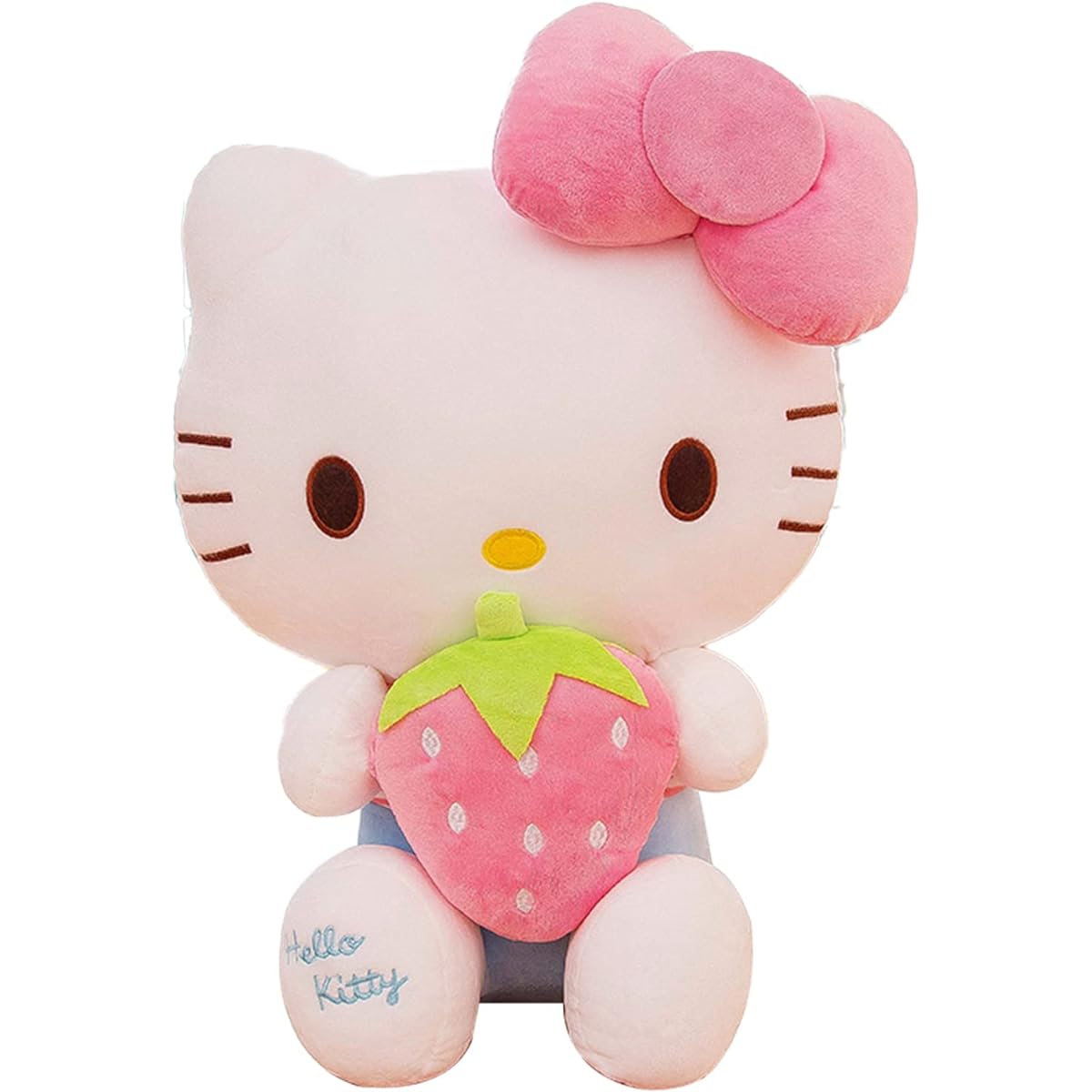 Cute Kitten Stuffed Animal Soft Pink Cat Doll Plush Toy Birthday Gift for Girl Fans
