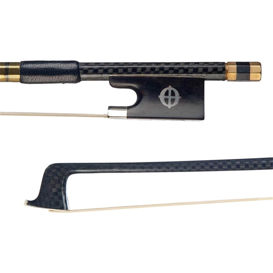 Violin Bow 4/4 Size Violin Bow Carbon Fiber Bow Grid Carbon Fiber Stick Durable Bow Unique Design