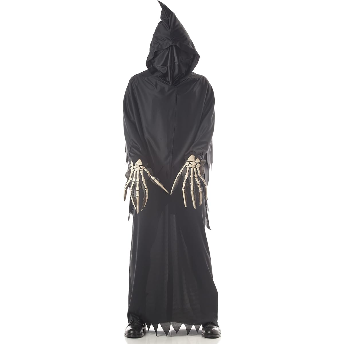 Children's Costume Kids Cosplay Costume Horror Scary Ghost Zombie Grim Reaper L