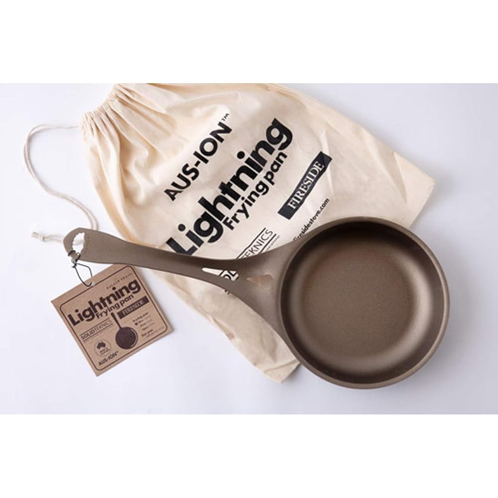 Fireside Lightning Frying Pan 18cm Silver