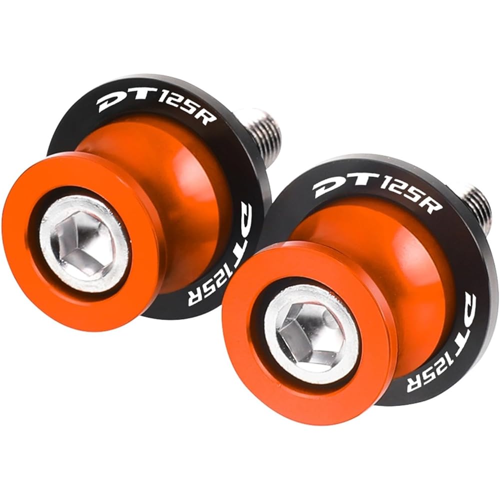 Slider Spool Swing Arm Bike FOR DT125R/DT125RL/DT125RE/DT125LC/DT125RR DT125 DT 125 R RL RE LC RR 6mm Motorcycle Swing Arm Spool Slider Stand Screw (Color: A 6MM)