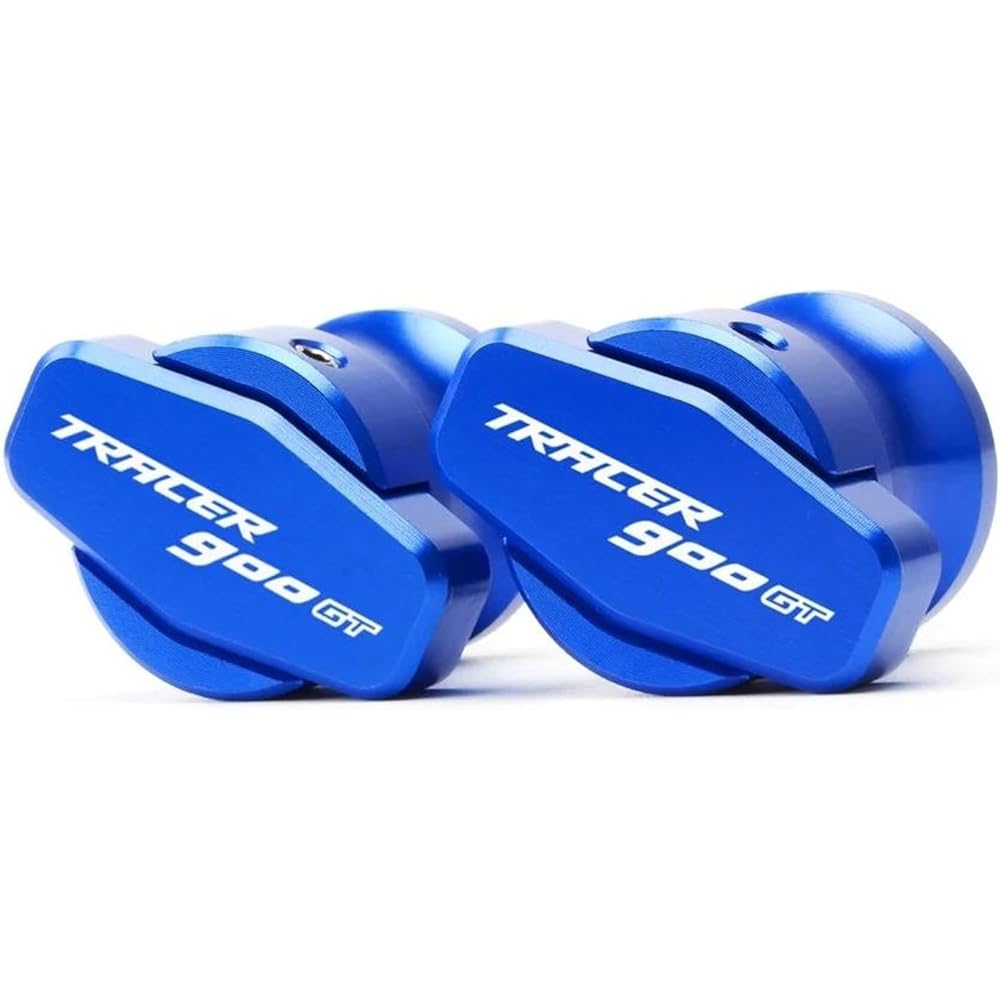 Bike Stand Screw Swing Arm 6mm Motorcycle Swing Arm Spool Slider Screw For Tracer 900GT TRACER 900 GT 2018 2019 (Color: Blue)