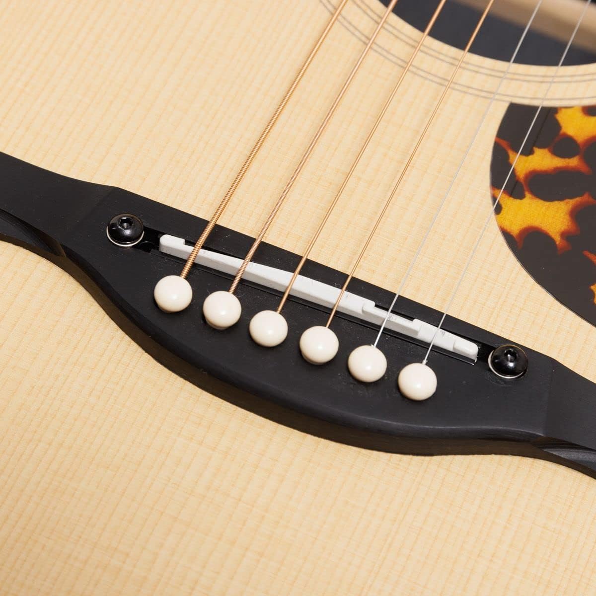 James J-1D Acoustic Guitar Dreadnought Adjustable Saddle Easy String Height Adjustment No Burrs James
