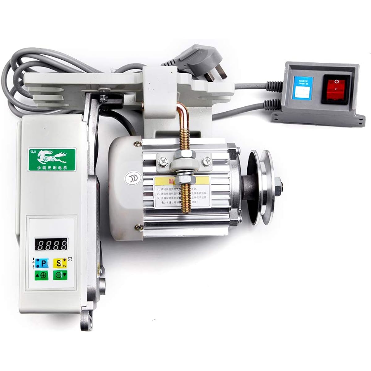 Under-Mounted 110V Lower Hanging Sewing Machine Servo Motor Applied to a Variety of Industrial Sewing Machines800W-110V