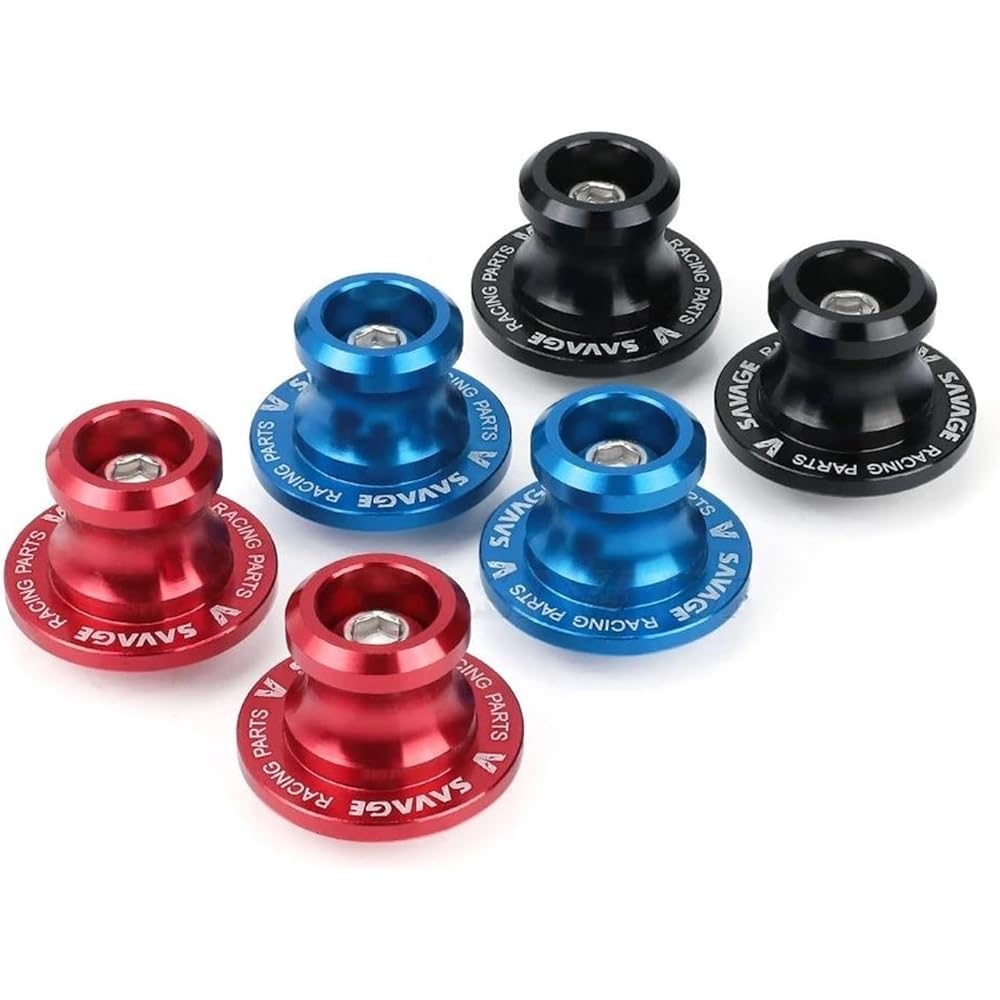 Stand Screw Slider Motorcycle 8mm Rocker Arm Spool Slider Bracket Screw Rocker Arm Bracket Very suitable for Suzuki GSX-S1000F 2015-2022. (Color: Blue)