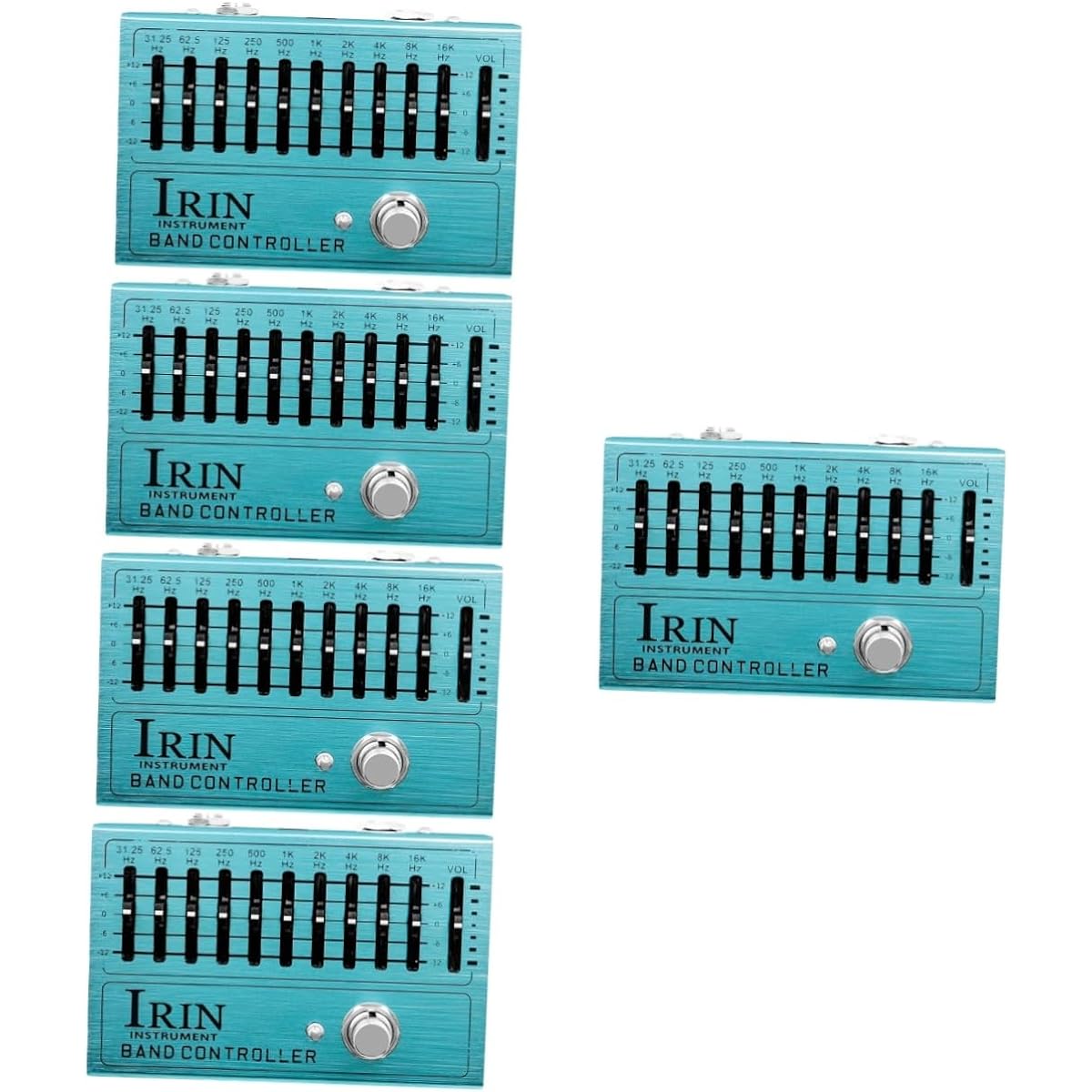 Vaguelly 5pcs Guitar Single Effector Metal Distortion Pedal Electric Guitar Accessories Guitar Effect Pedal Electric Guitar Model Electric Guitar Effector Electric Guitar Effect