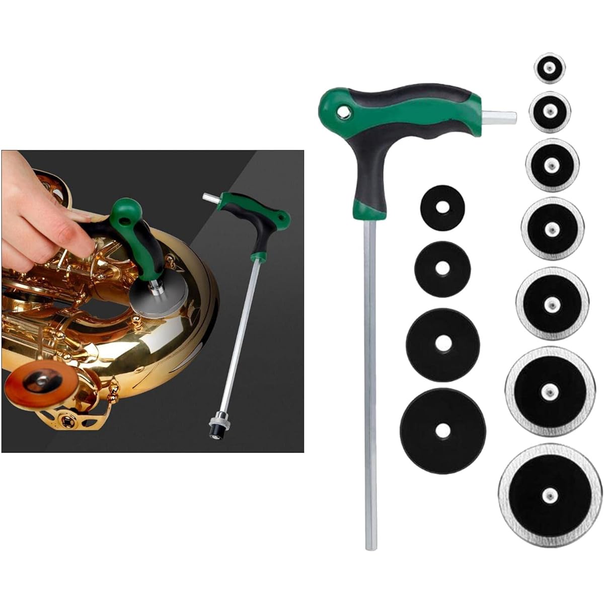 Saxophone Repair Kit with Hole Pads Saxophone