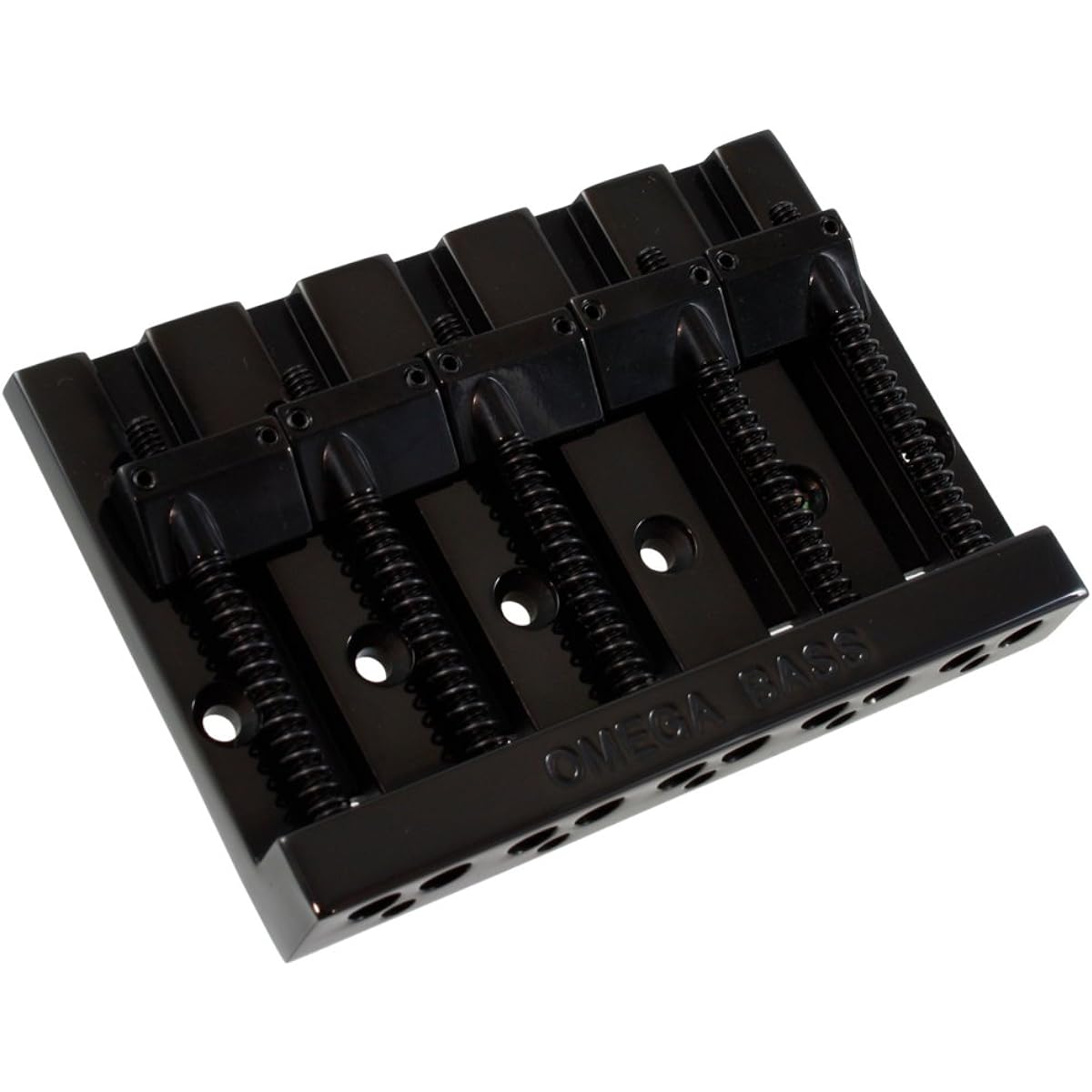 [Domestic regular product] Allparts BB-3360-003 5-String Omega Bass Bridge Black 6046