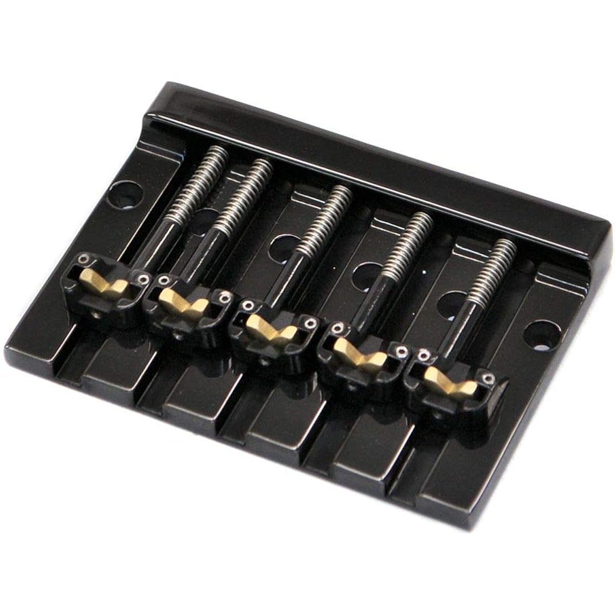 HIP SHOT 5-string bass bridge KickAss 5 Bass Bridge Black Badass style