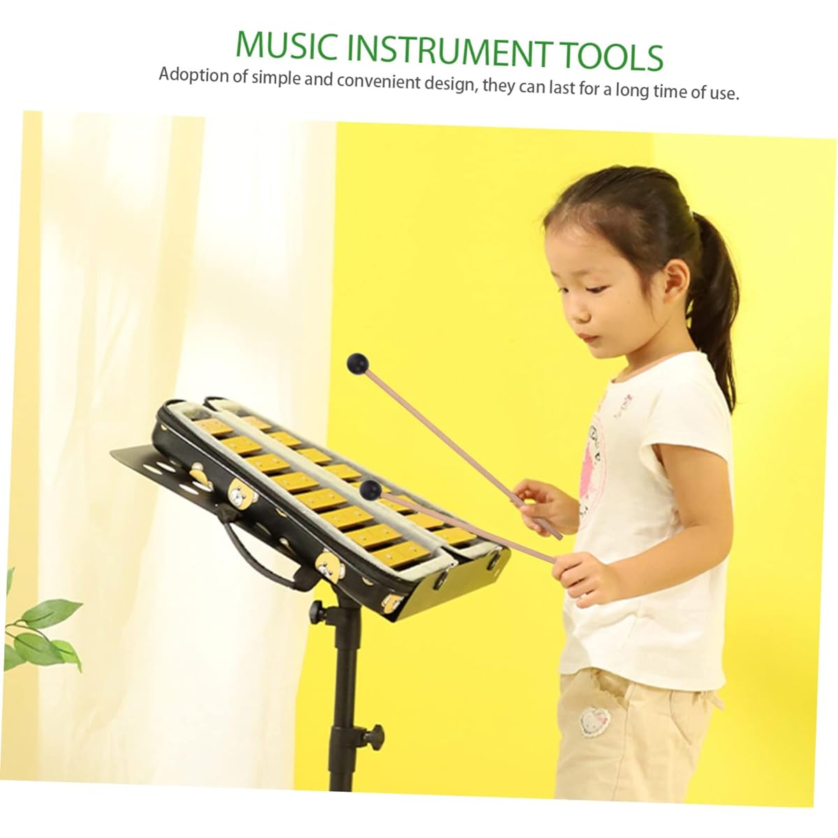 Vaguelly 5 Pieces Marimba Hammer Marimba Stick Percussion Stick Hammer Glockenspiel Mallet Drumstick Mallet Glockenspiel Stick Midi