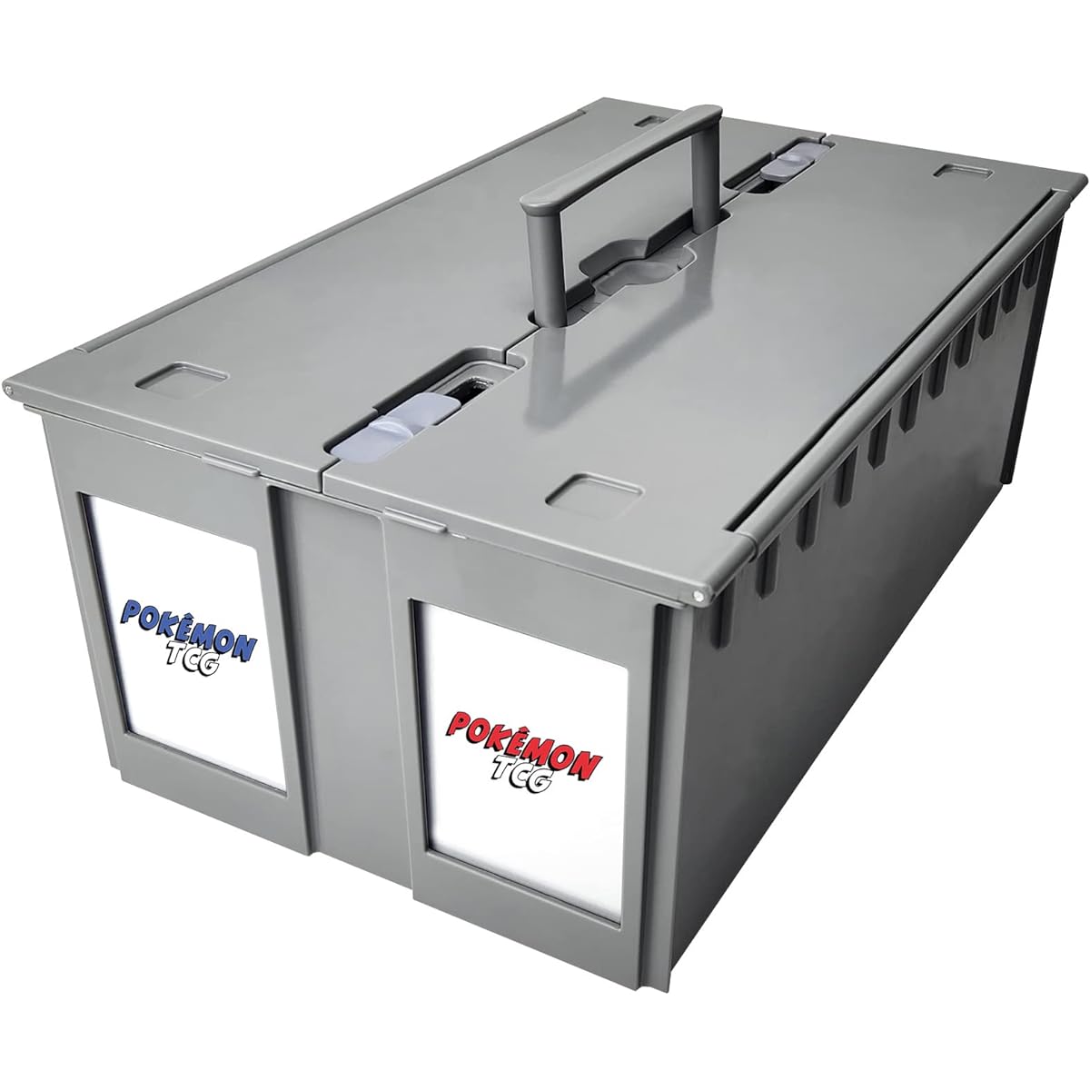 BCW 2 Row Grading Collectible Card Bin - Gray