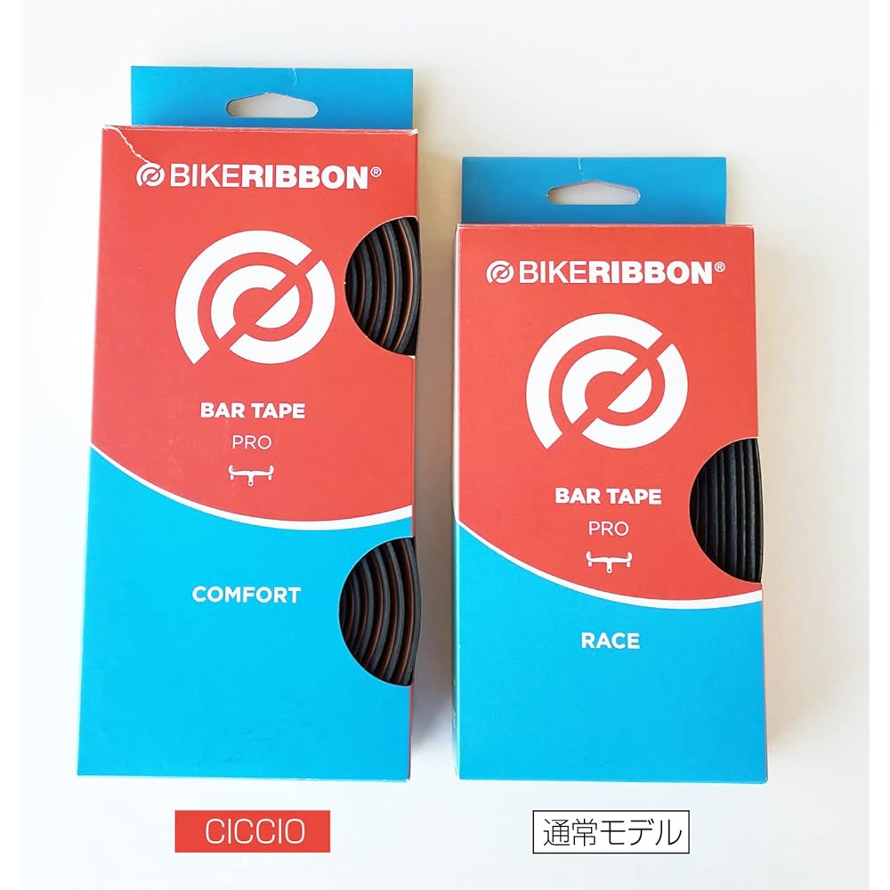 [Genuine Product] BIKERIBBON Ciccio Thickness 5mm Bar Tape for Gravel Black Dimensions: 180x3.5cm Thickness: (Side) 0.5mm (Center) 5mm
