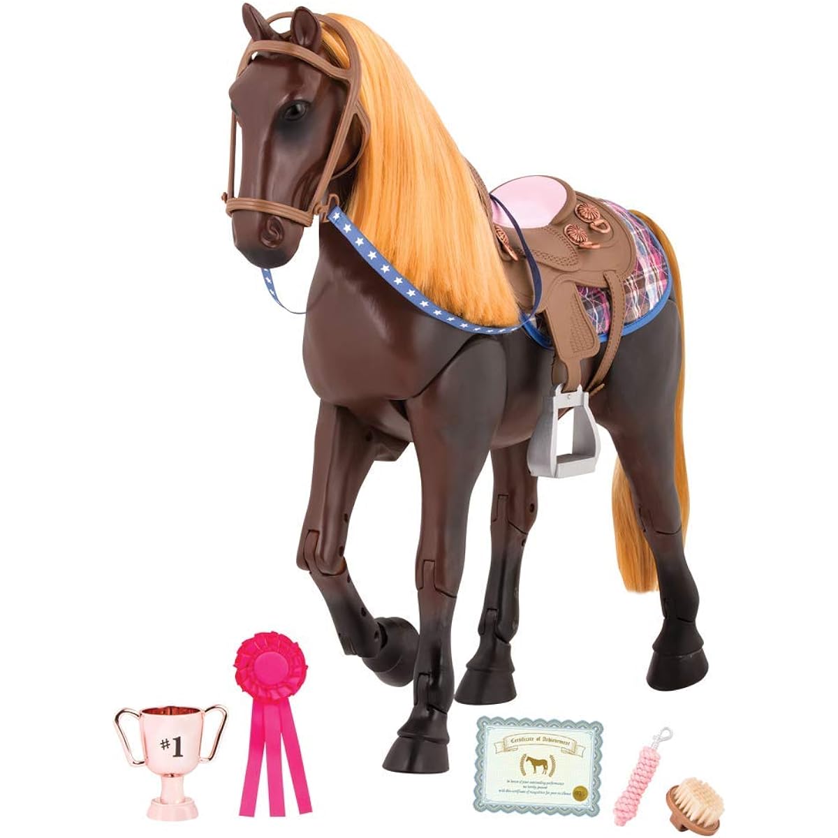 Our Generation Horse - Thoroughbred Poseable