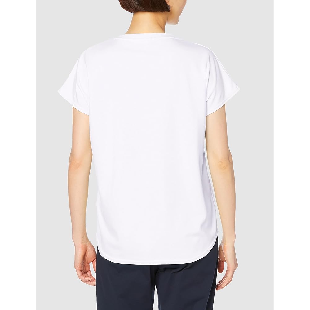 [Le Coq Sportif] Short Sleeve Shirt, French Running, Jogging, Gym, Sweat Absorption, High Speed Dry UV CUT (UPF50+), Stretch, Women's