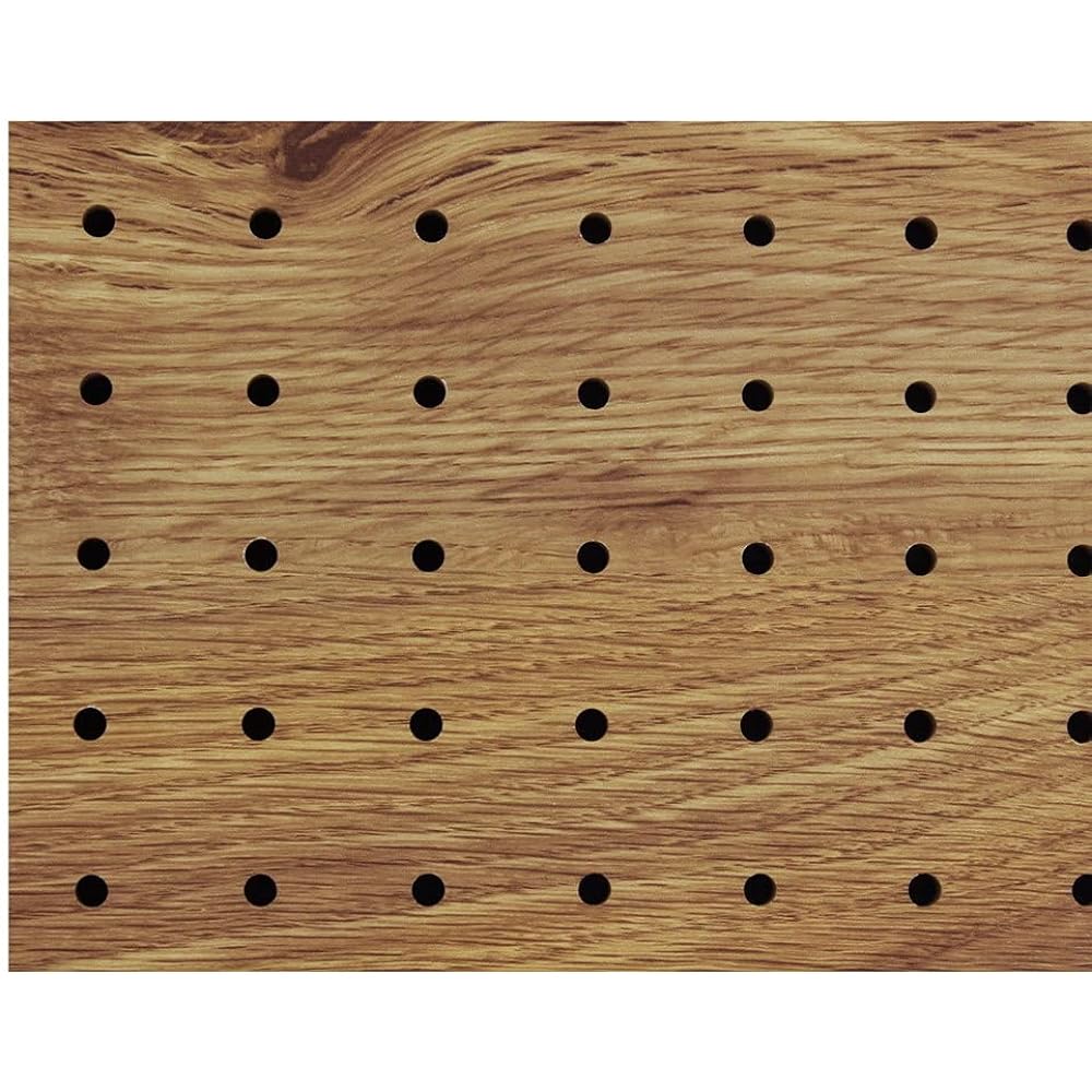 Hikari Vintage Board Punching Board Perforated Board 910x600x5.5mm Old Wood Look Hole Pitch: 25mm PGMBD69-2
