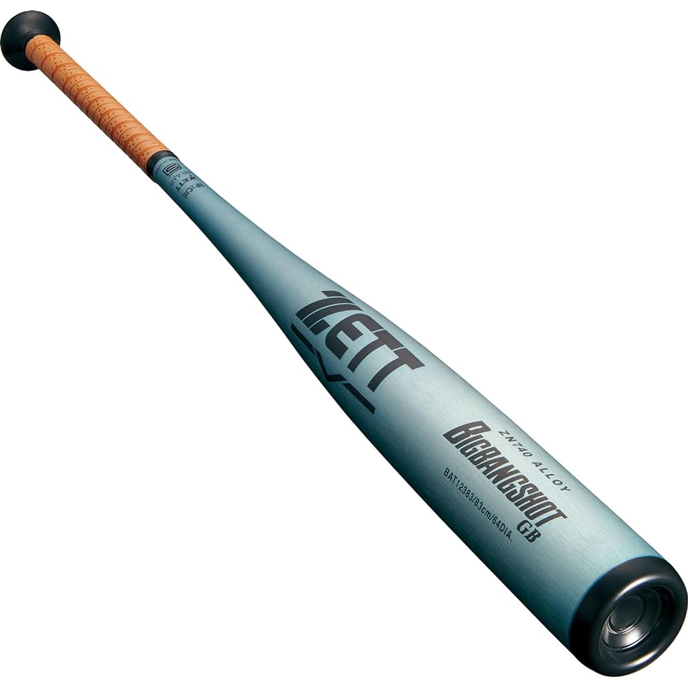 ZETT Hardball Baseball Bat Big Bang Shot GB Metal (Super Duralumin (NZ740)) 83cm Over 900g Made in Japan BAT12383