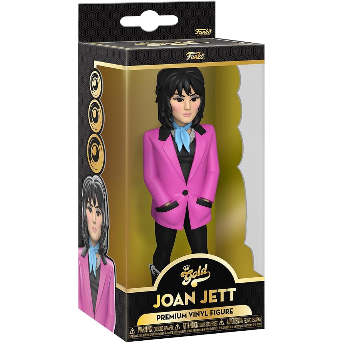 Funko Gold Vinyl Joan Jett 5" Premium Vinyl Figure