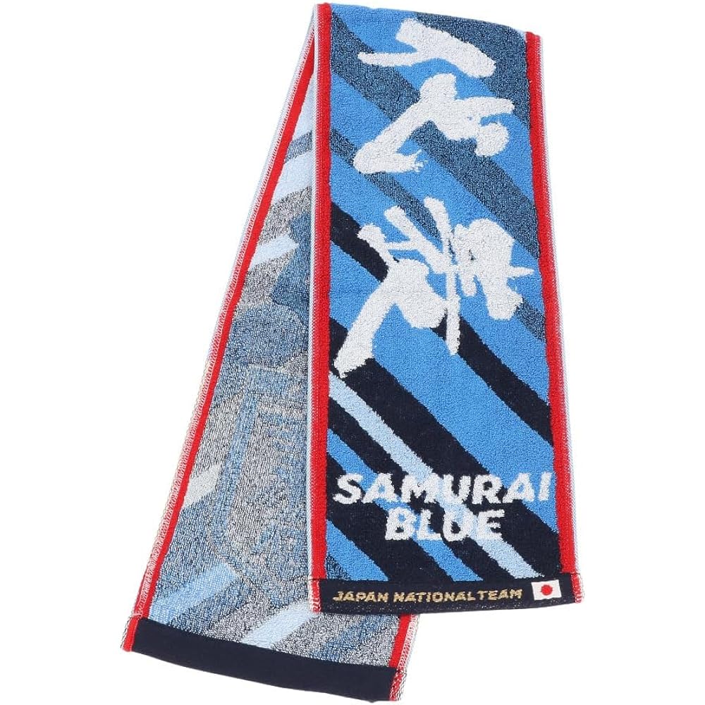 Japan National Soccer Team Towel Muffler (Japan National Team) Imabari Brand Certified Towel