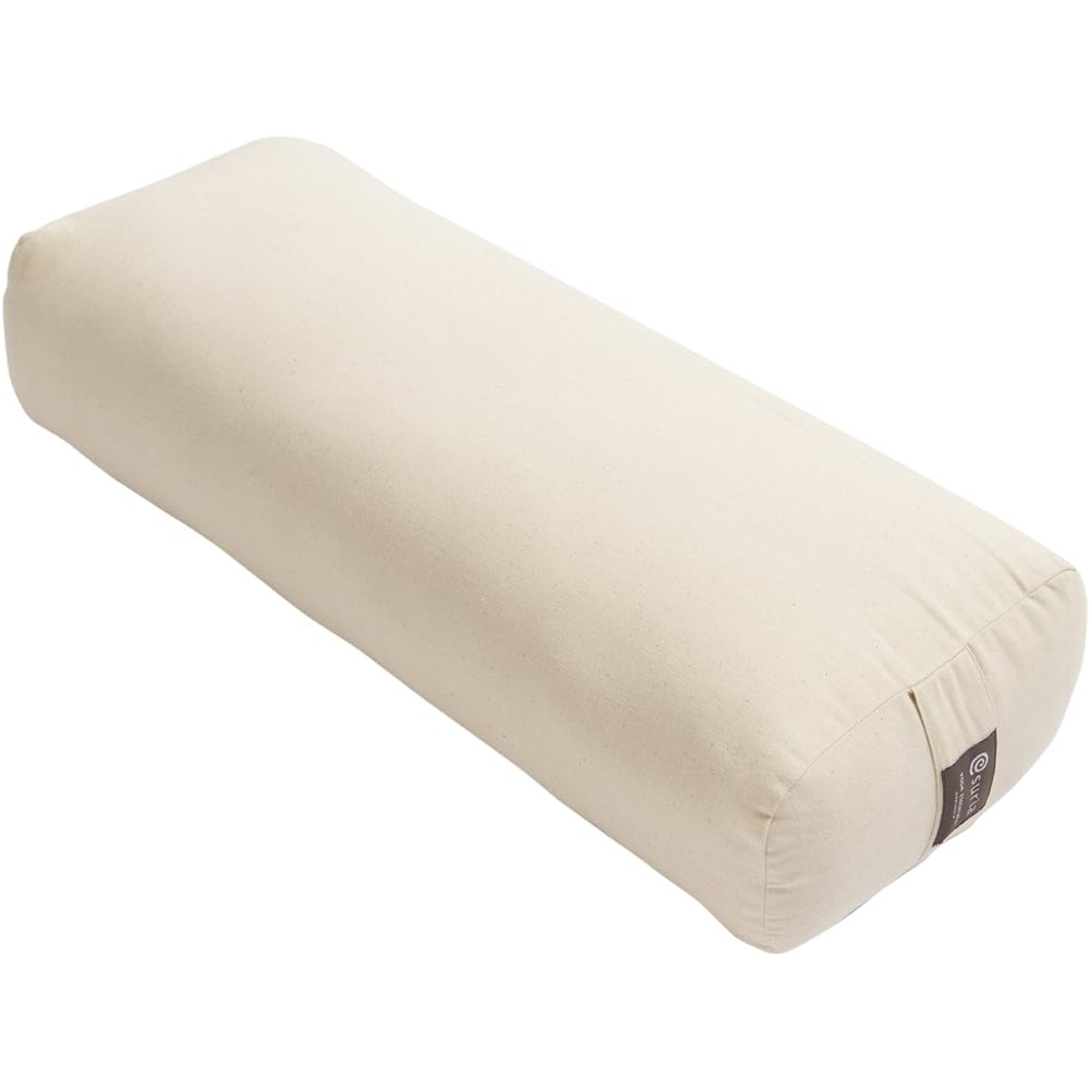 Suria [Yoga Bolster] Props, Stable, Square Shape, with Handle, Portable, Cover Removable