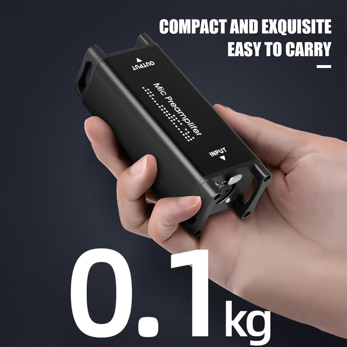 Micfuns M11 Microphone Amplifier for 48V Microphone