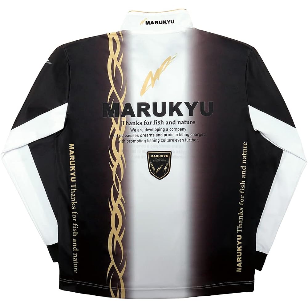 Marukyu High End Zip Up Shirt 02 Black LL
