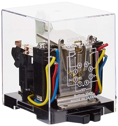 omron ratchet relay cased plug-in terminal 2-pole single contact Rated voltage (V): AC110 (G4Q-212S AC110)
