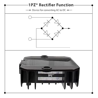 1PZ RV1-W04 4 Wire 12V Voltage Regulator Replacement for CG 125cc 200cc 250cc GY6 50cc 60cc 80cc 125cc 150cc ATV Dirt Bike Go Kart Moped and Scooter