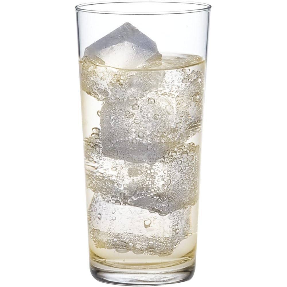 Toyo Sasaki Glass Long Tumbler Thin Whiskey Glass Made in Japan Dishwasher Safe (Sold in Case) Clear 400ml B-00113-JAN-P 60 Pieces