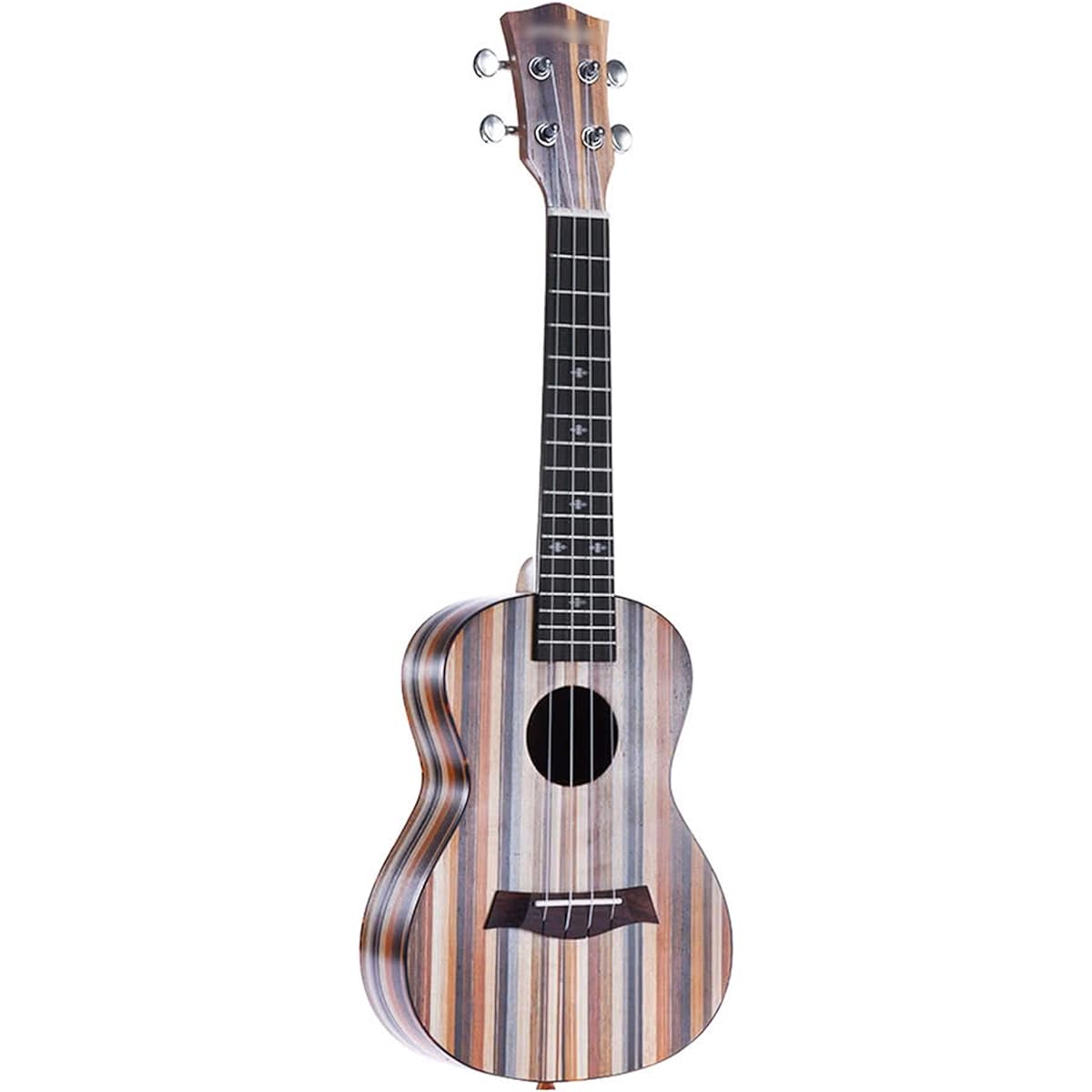 Ukulele 24" Acoustic Wooden Soprano Ukulele Ukulele Uke 18 Frets 4 String Musical Instrument Ukulele,