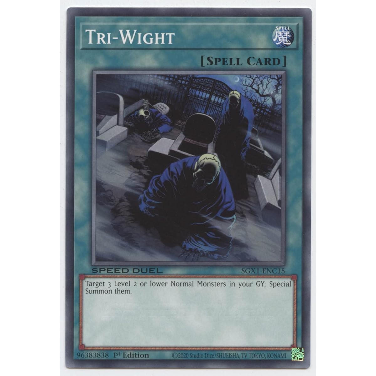 Tri-Wight - SGX1-ENC15 - Common - First edition.