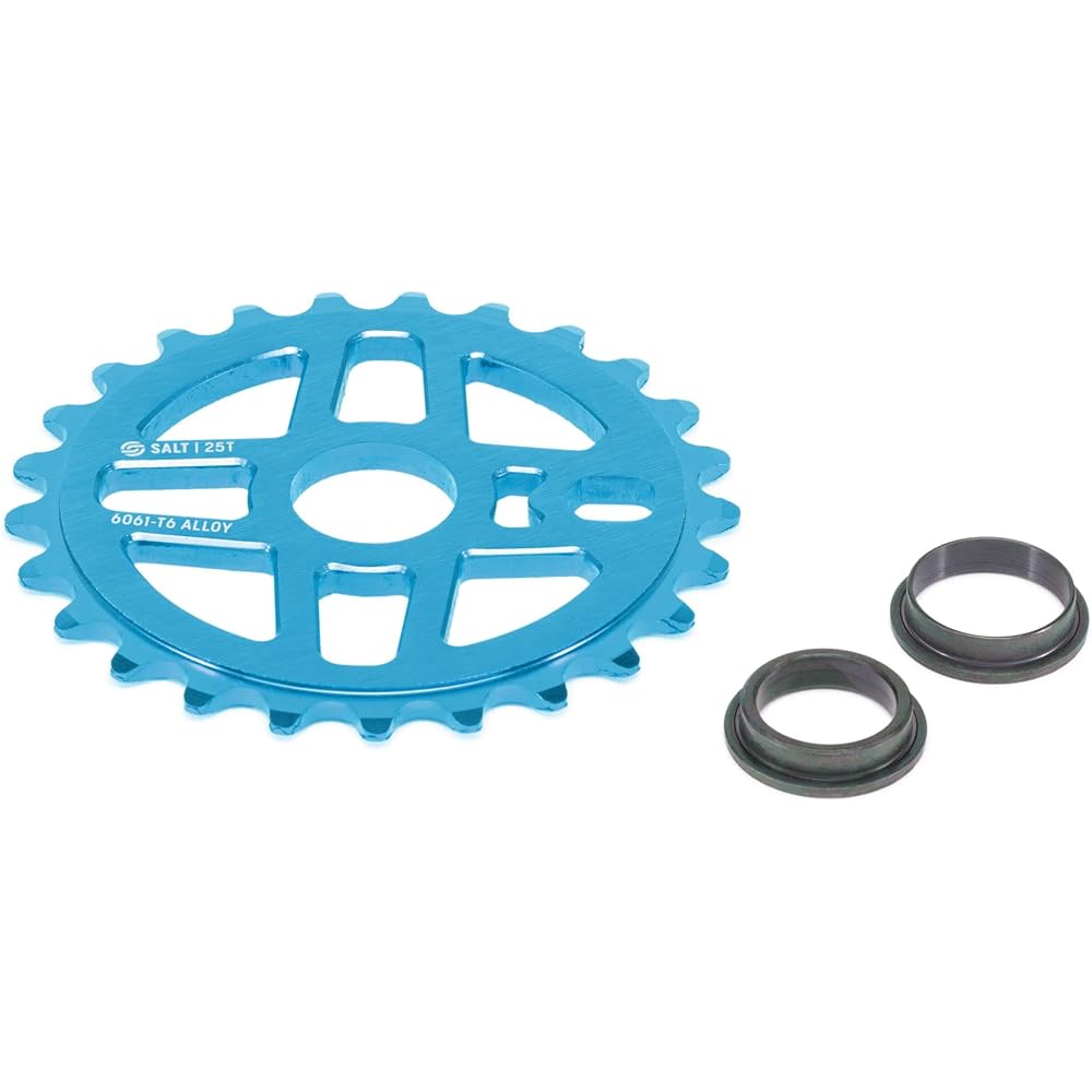 Salt Bicycle BMX Chainring PRO Sprocket 25T Blue