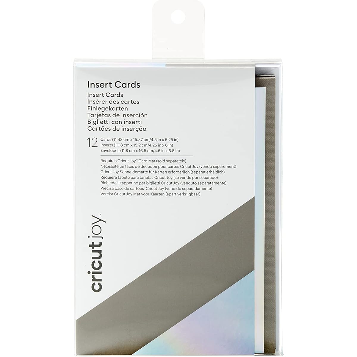 JOY INS CRD CS SPL EMEA GRY SLVR HOLO A6