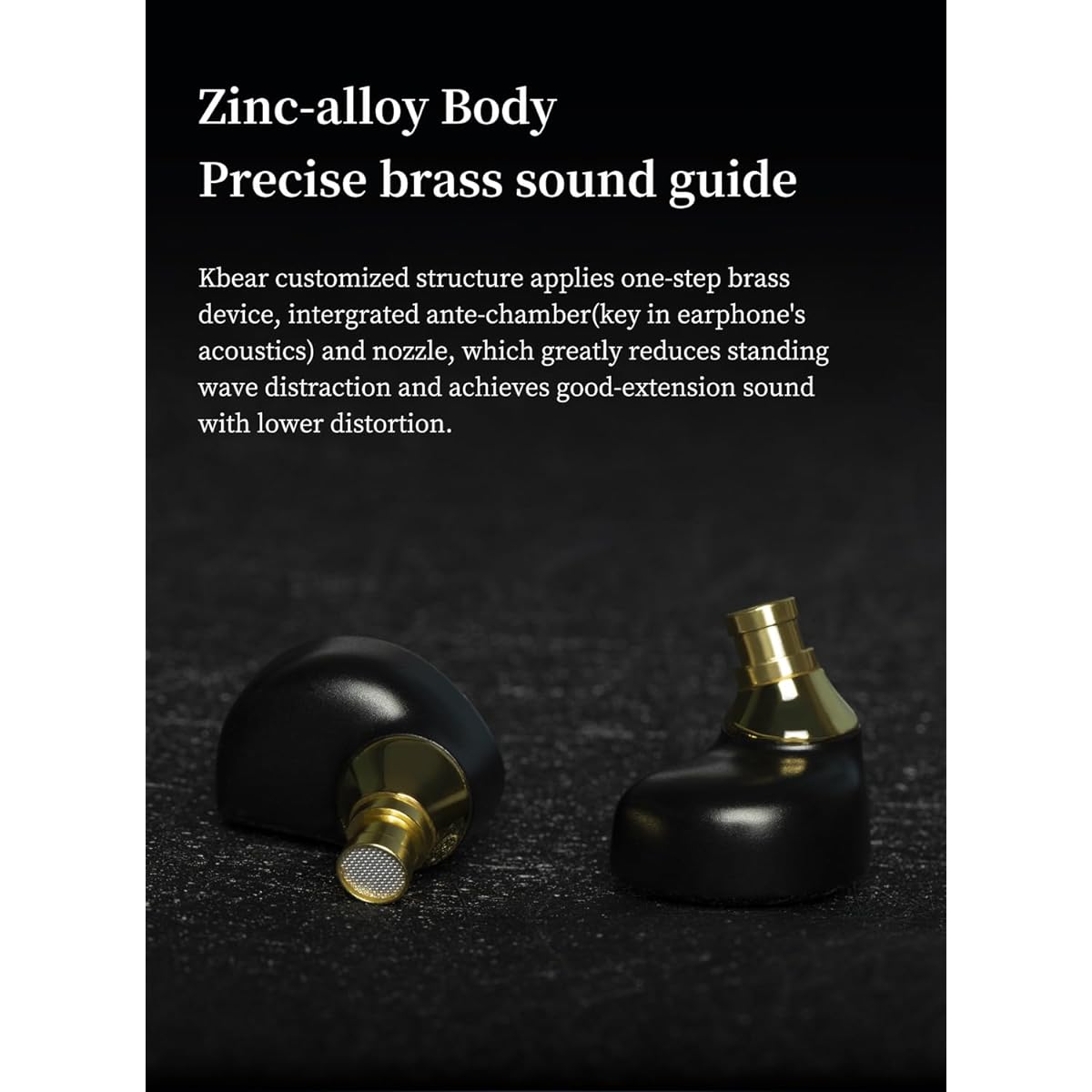 Kinboofi KBEAR Ink MK2 In-Ear Monitor DLC Diaphragm 8.8mm Dynamic Driver Earphone Precise Brass Sound Guide IEM Earphone 2 Pin 8 Core Silver Plated Cable for Musician Drummer