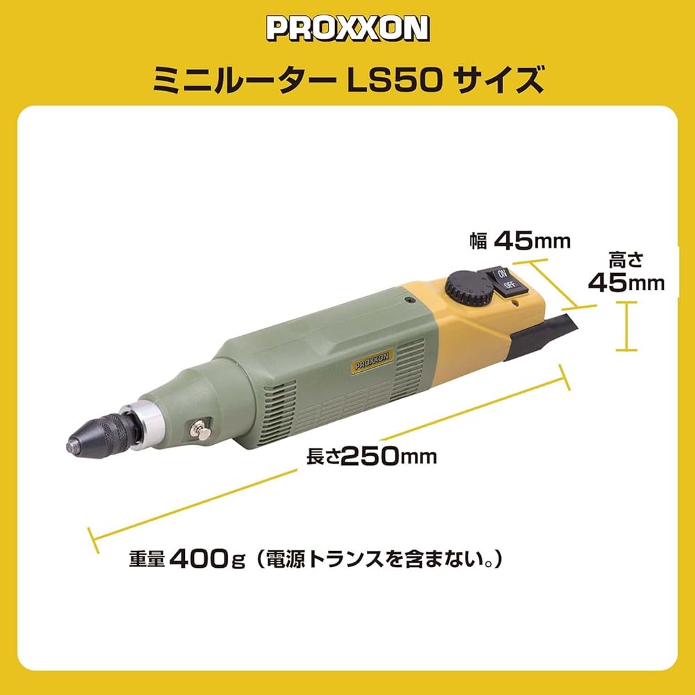 PROXXON Mini Router LS50 No.26400