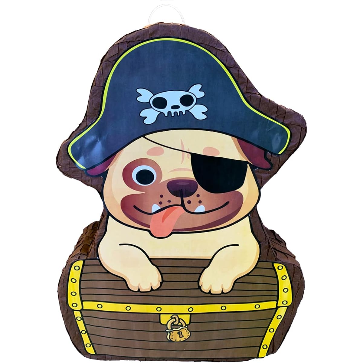 Pirate Puppy Pinata (16.5 x 12 x 4 inches) Perfect for Birthday Parties, Kids Carnival, Pirate Birthday Party, Pirate Party Supplies, Pirate Party, Kids Party
