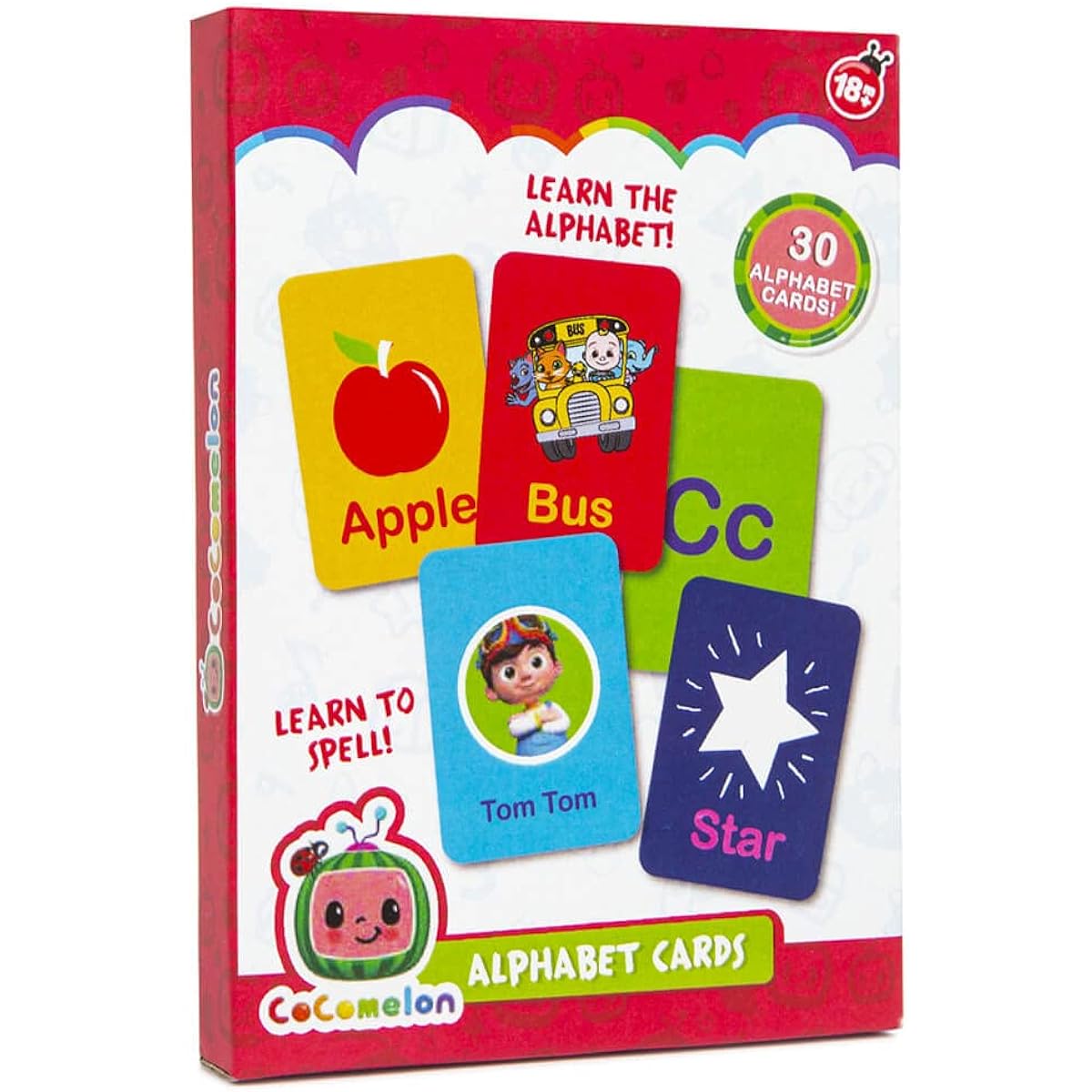 Cocomelon First Card Learning: Alphabet Cards