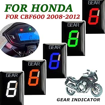 Digital Meter Display Motorcycle Accessories Gear Indicator Display Meter ECU Direct Mount Speed Display Honda CBF600 S CBF 600 N SA 2008 2009 Indicator Meter Display