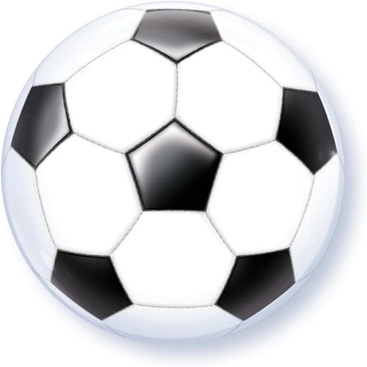 Soccer Ball 22 Latex Bubble Balloon by Single Source Party Supplies