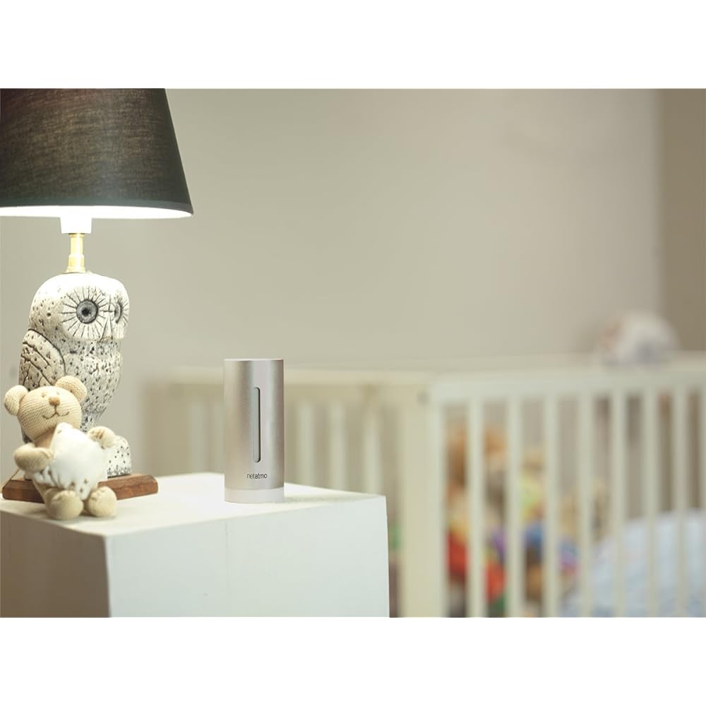 NETATMO (Netatomo) Indoor additional module that allows you to increase the number of measurement points (exclusively for weather stations) Measures temperature, humidity, and carbon dioxide [Japanese authorized distributor product, warranty included]