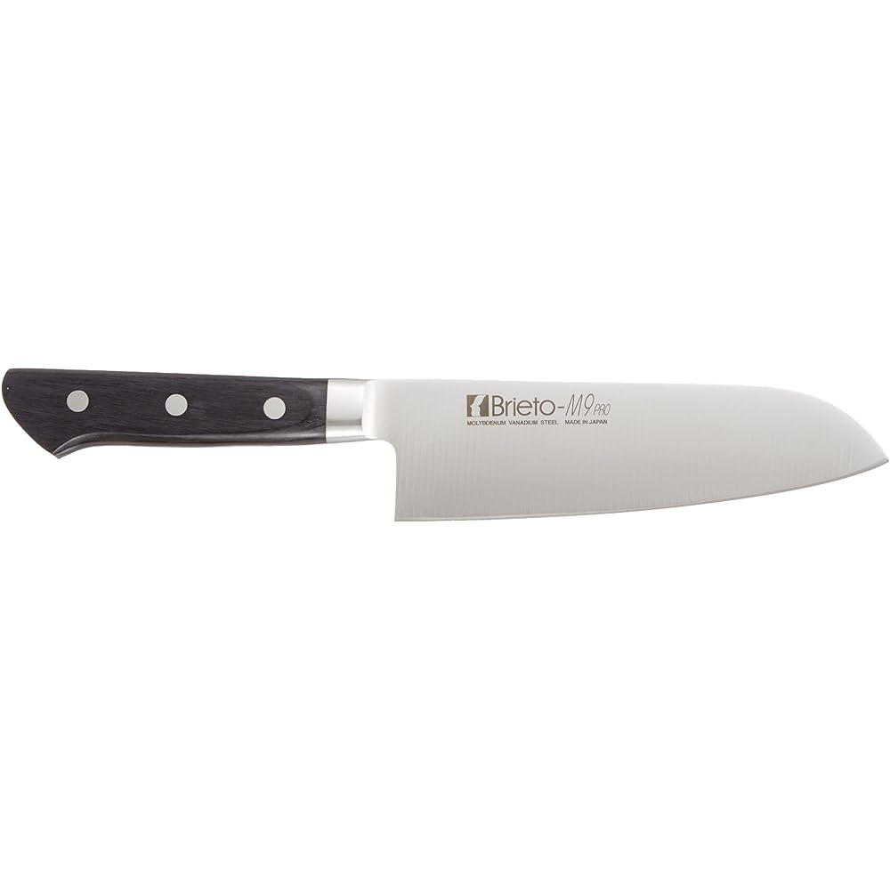 Kataoka Manufacturing All-Purpose Knife Silver 175mm Made in Japan Brieto-M9pro Molybdenum Vanadium Steel M914