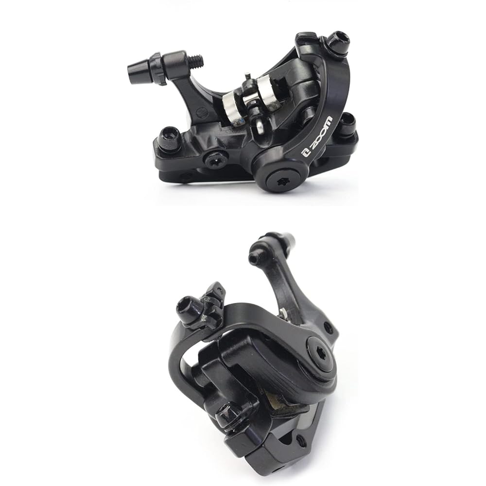 GZOSC ZOOM bicycle disc brake caliper pulling mechanical mountain road MTB bike mechanical caliper disc brake cycling component parts replacement accessory aluminum alloy front and rear set