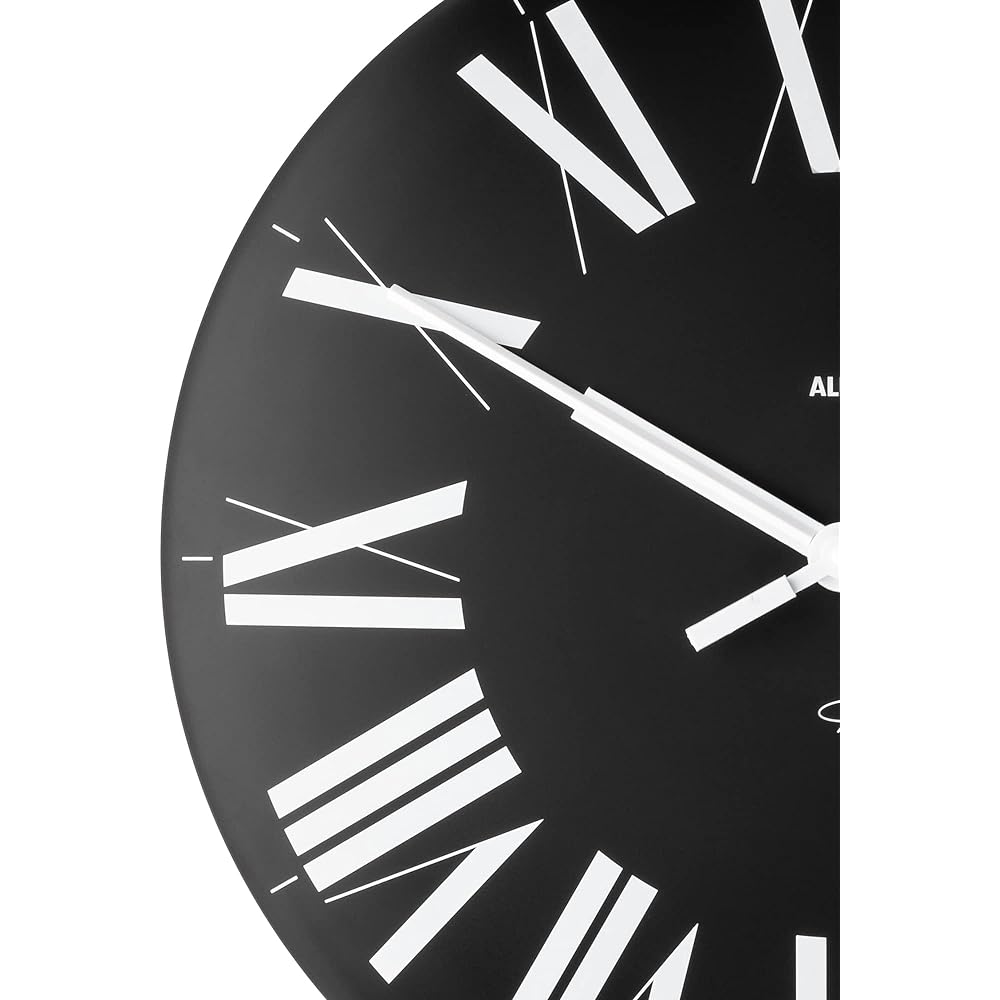 ALESSI Firenze Wall Clock Black 12 B