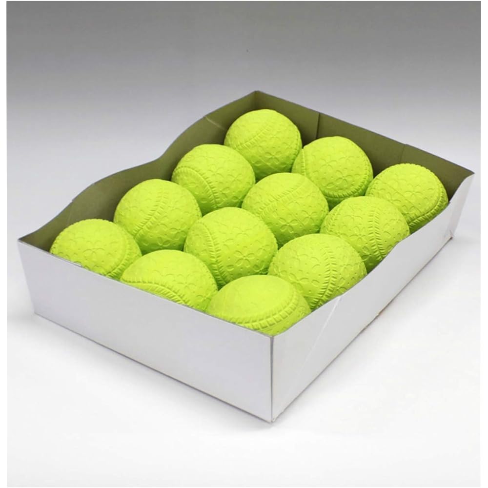 Baseball night practice softball night ball M size 1 dozen for practice in dark places Field Force