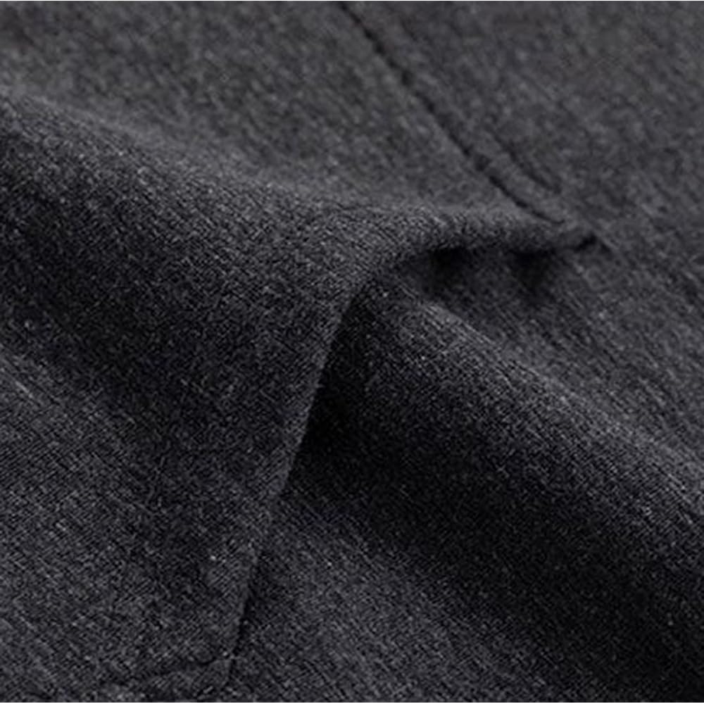 [ODFMCE] Men's Parka, Long Sleeve, Spring, Zip Up, Plain, Loose, Brushed Lining, Hooded, Stylish, Large Size