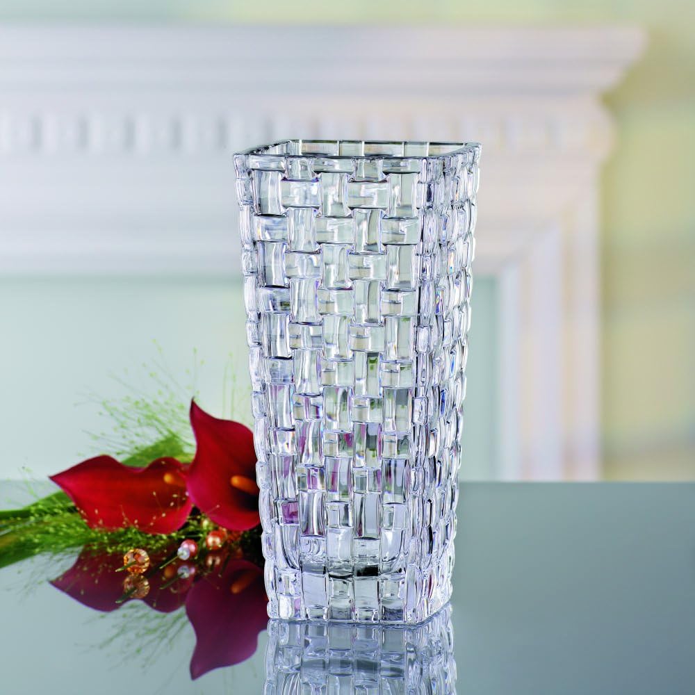 Nachtmann Bossa Nova Oval Flower Vase Crystal Glass 28cm 80729 1 piece