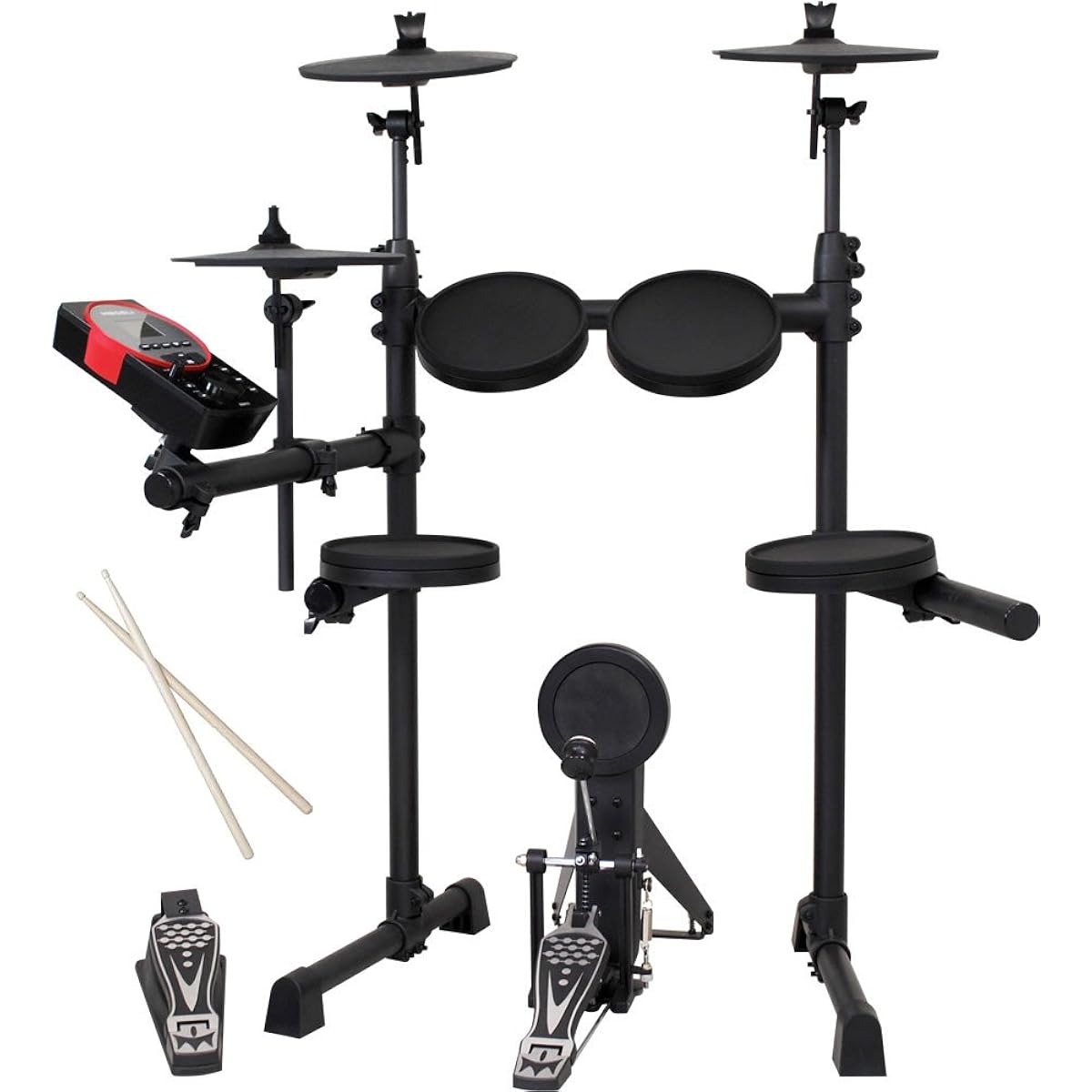 MEDELI Electronic drum expansion pad compatible model DD610J-DIY KIT (with drumsticks)