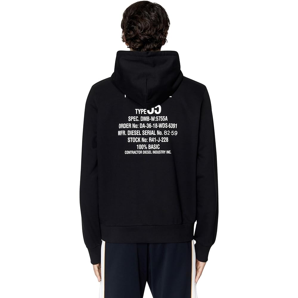 [Diesel] Men's Logo Parka A065000HAYT
