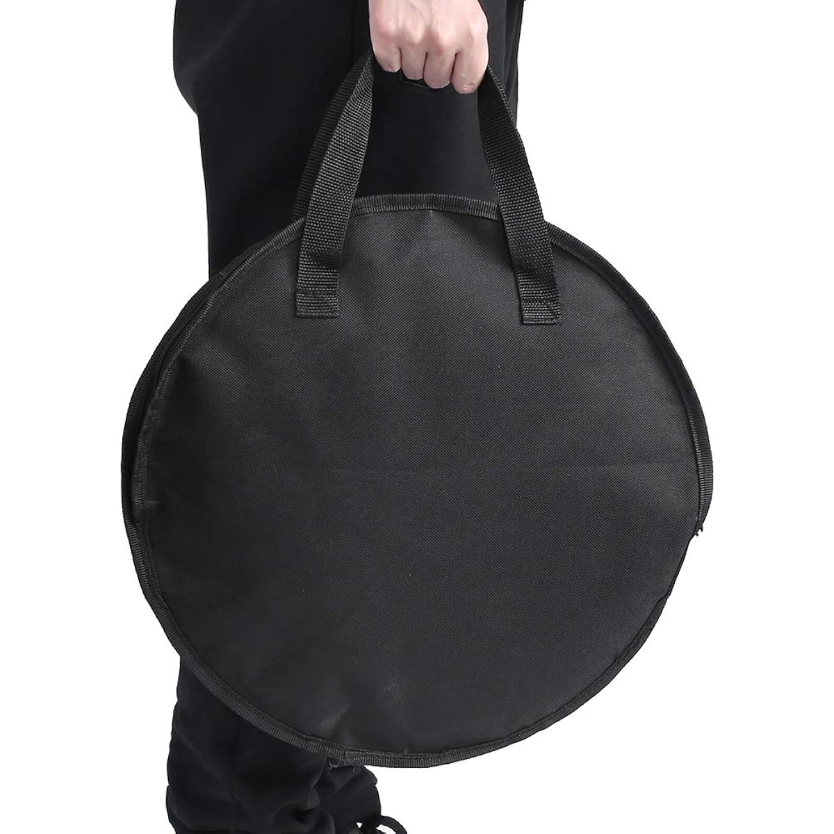 Tyenaza 14 Inch Dumb Drum Bag Portable Dumb Drum Practice Pad Bag Oxford Fabric Carry Bag Case