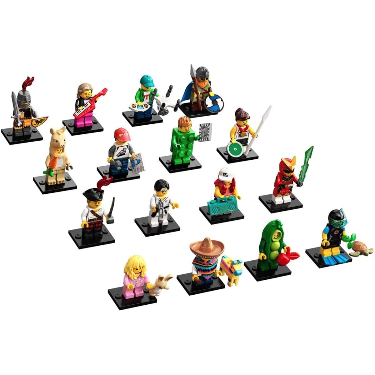 LEGO Minifigure Series 20 - New Sealed Blind Bags - Random Set of 6 NEW 2020 Mini Figures (71027)